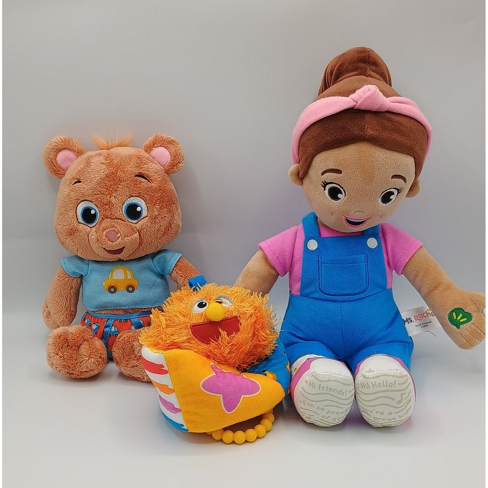 Gund Ms. Rachel Lot Speak & Sing Doll Potty Time w/ Bean Herbie Sensory Toy 2